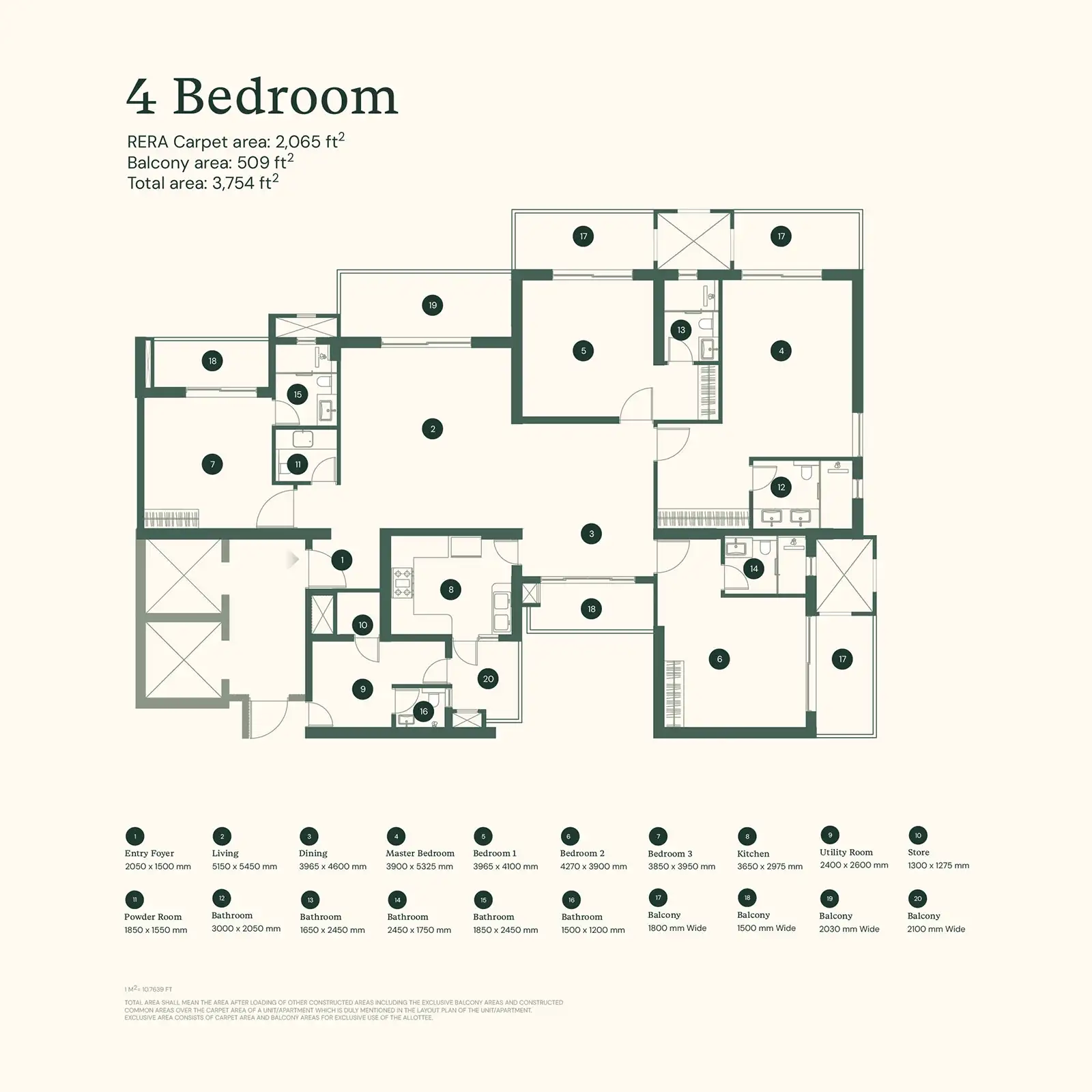 4 BHK Layout