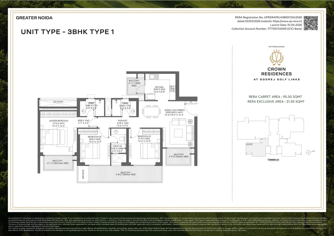 3 BHK Layout