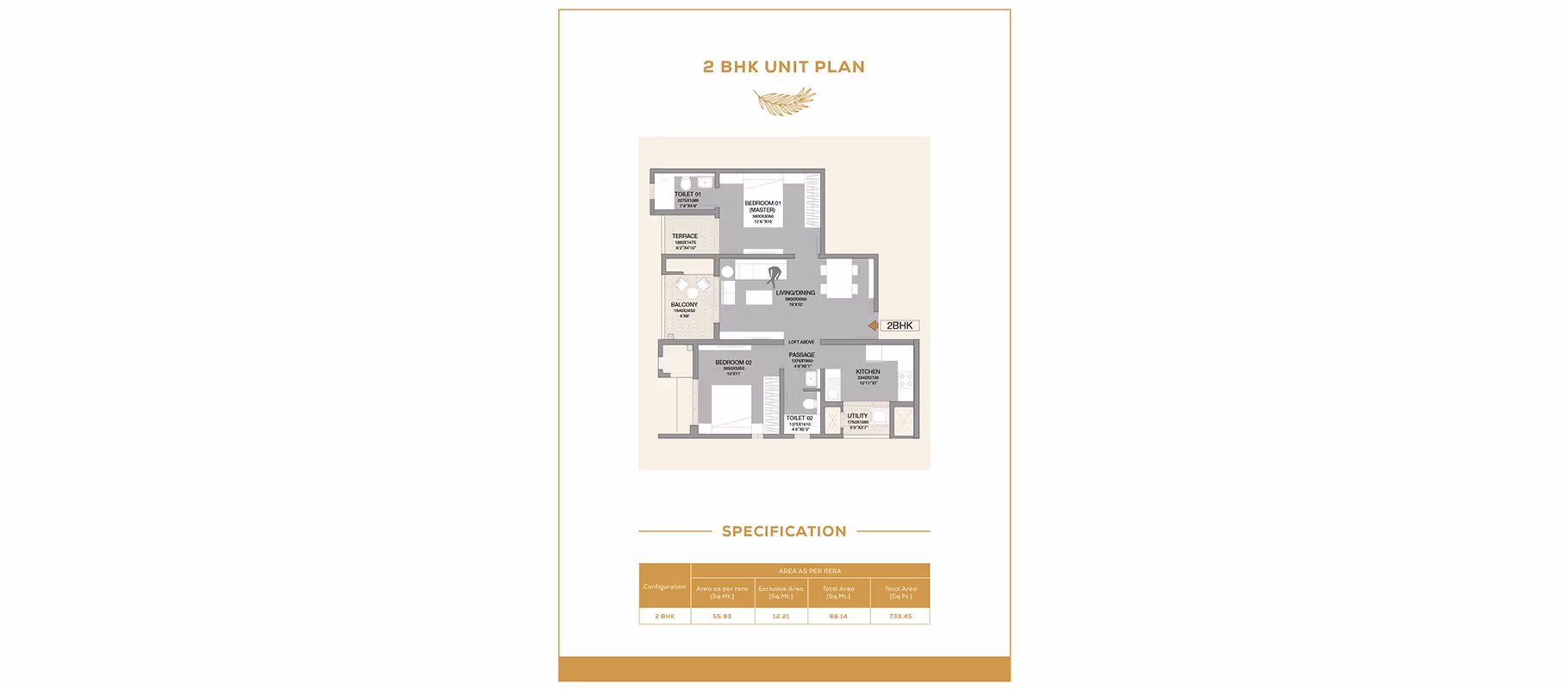 2 BHK Layout
