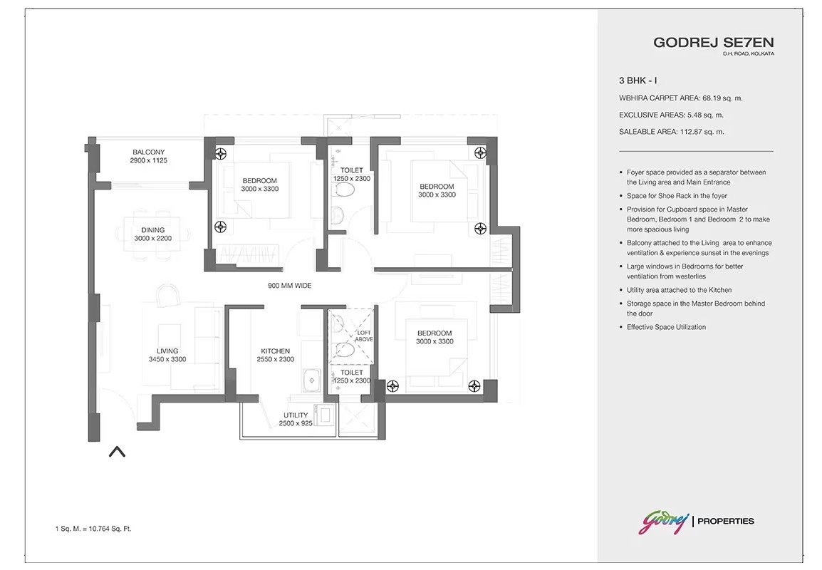 3 BHK Layout
