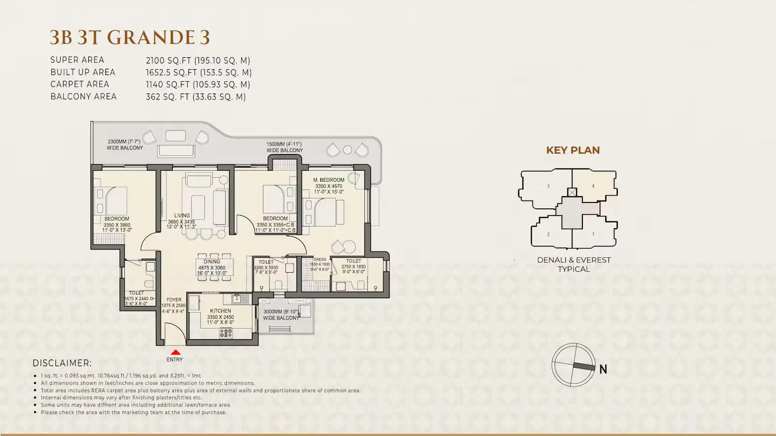 3 BHK Layout