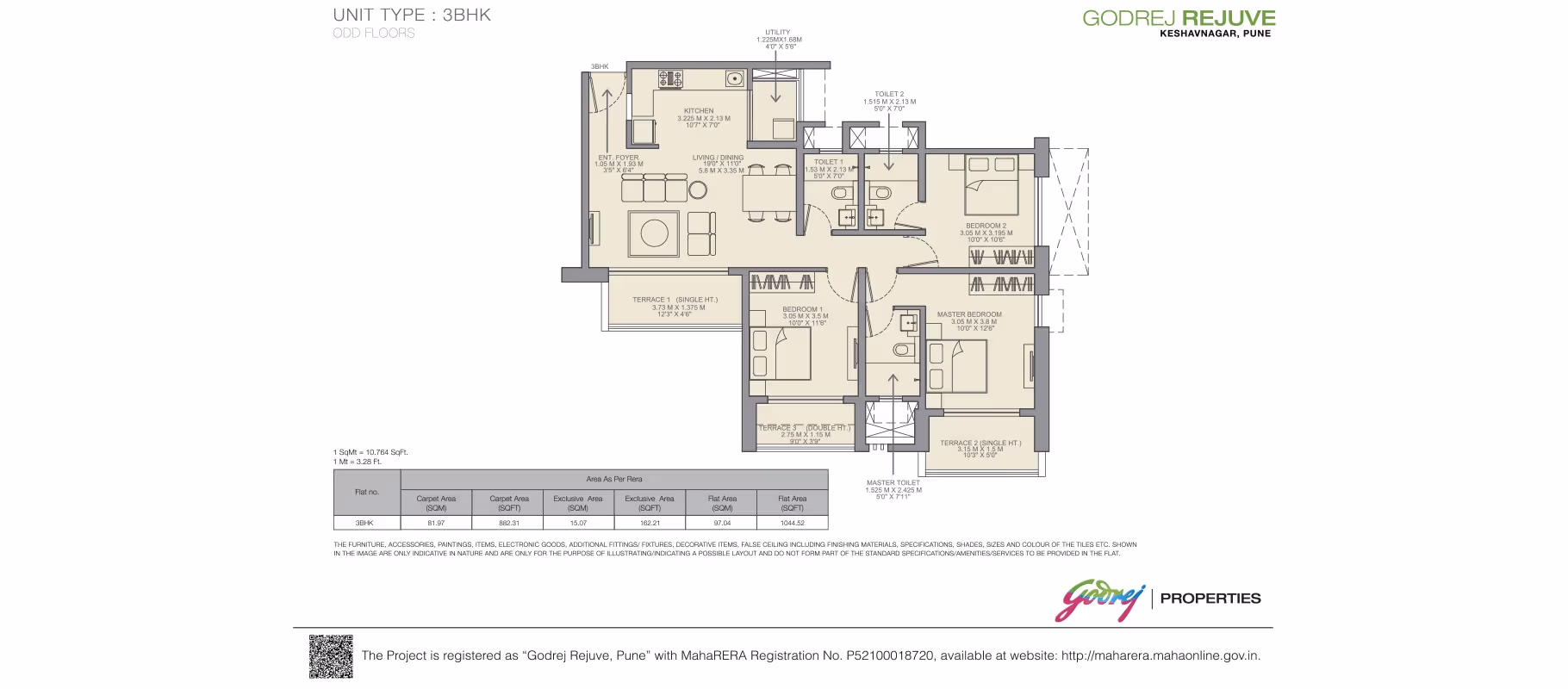 3 BHK Layout