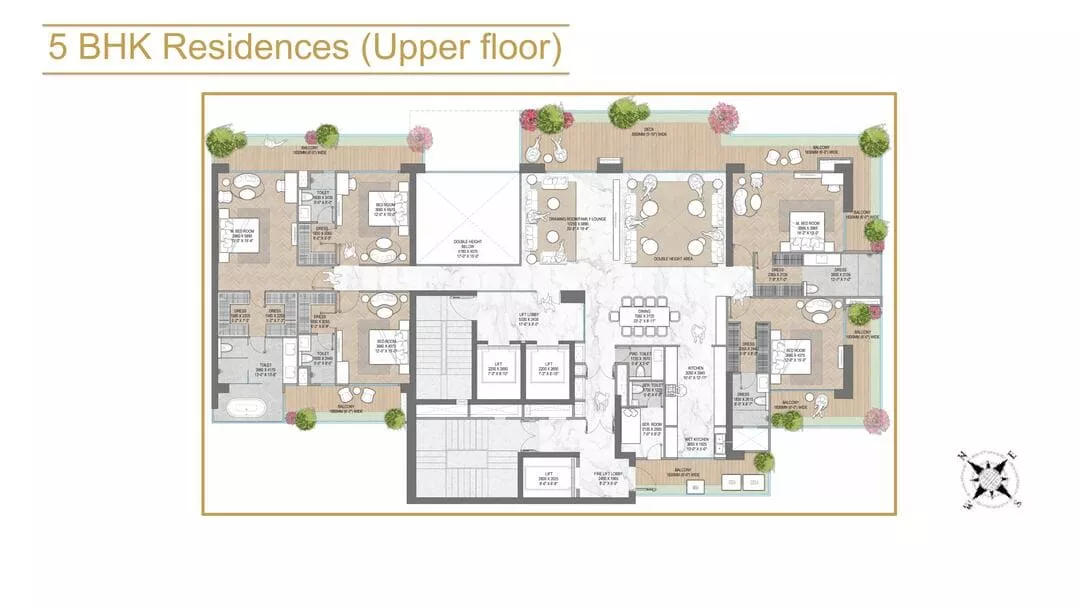 5 BHK Layout