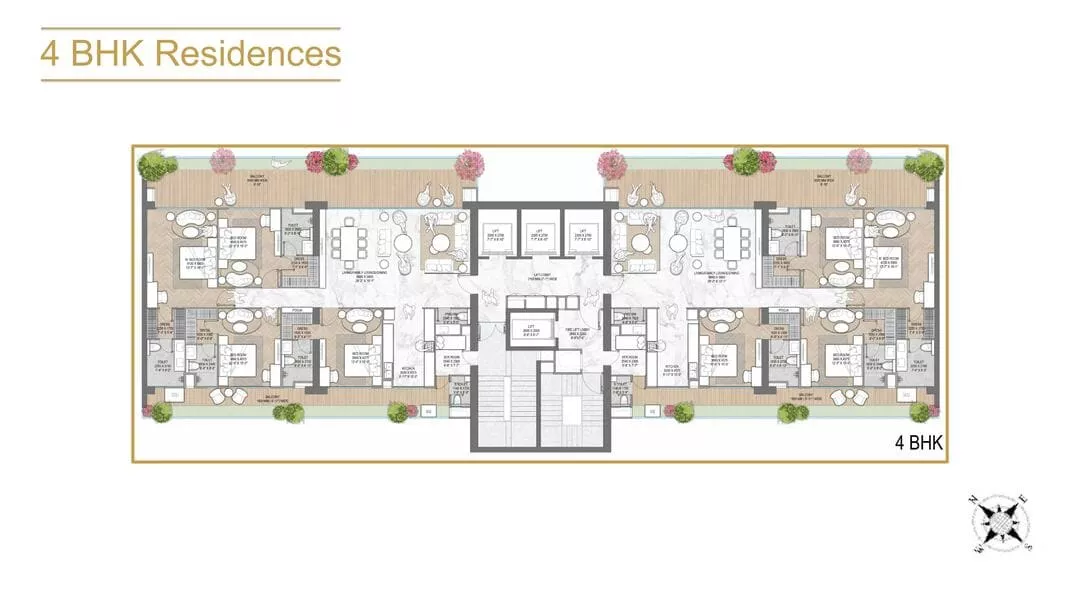 4 BHK Layout