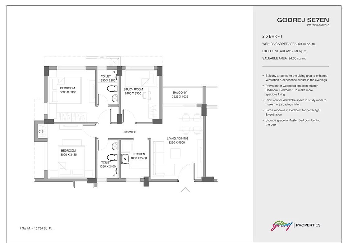 2 BHK Layout