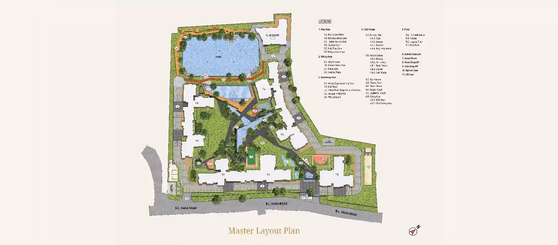 Godrej Blue BL Saha Road, New Alipore, Kolkata Master Plan