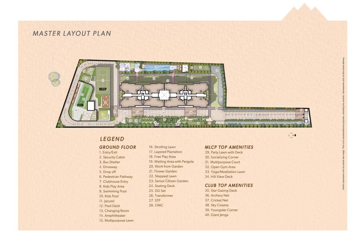 Godrej HillSide 3 Mahalunge, Pune Master Plan