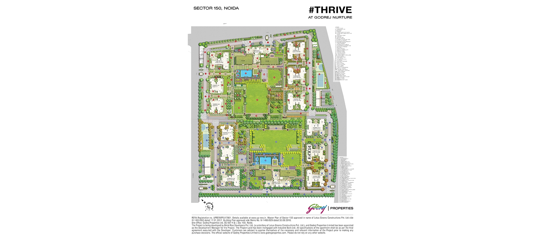 Godrej Nurture Sector 150, Noida Master Plan