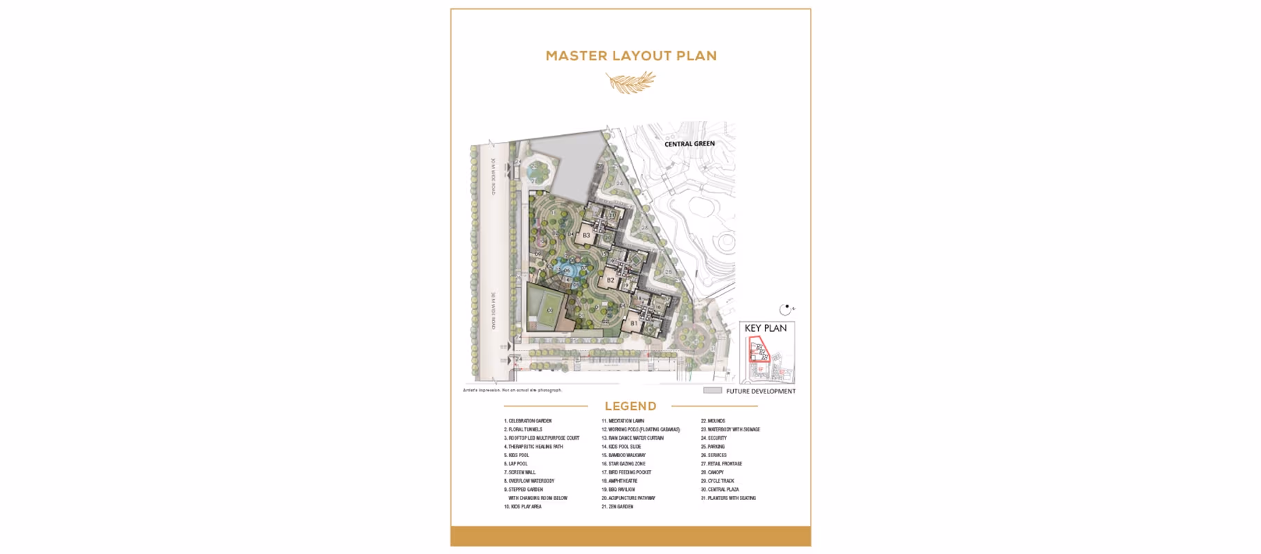 Godrej Hill Retreat, Pune Master Plan