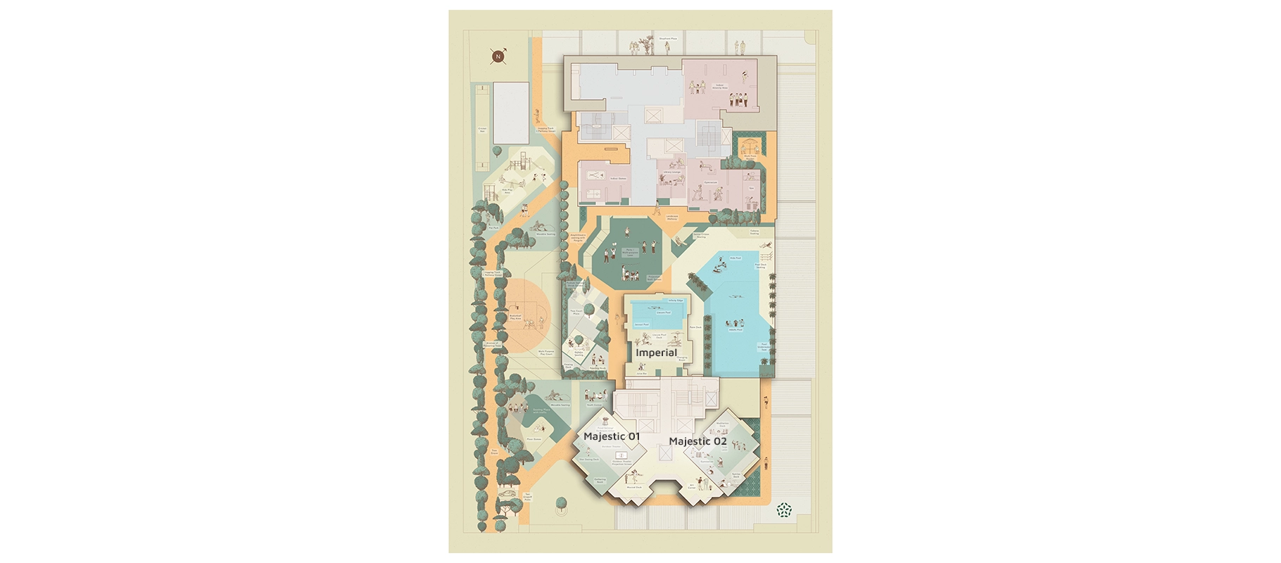 Godrej Five Gardens Matunga, Mumbai Master Plan