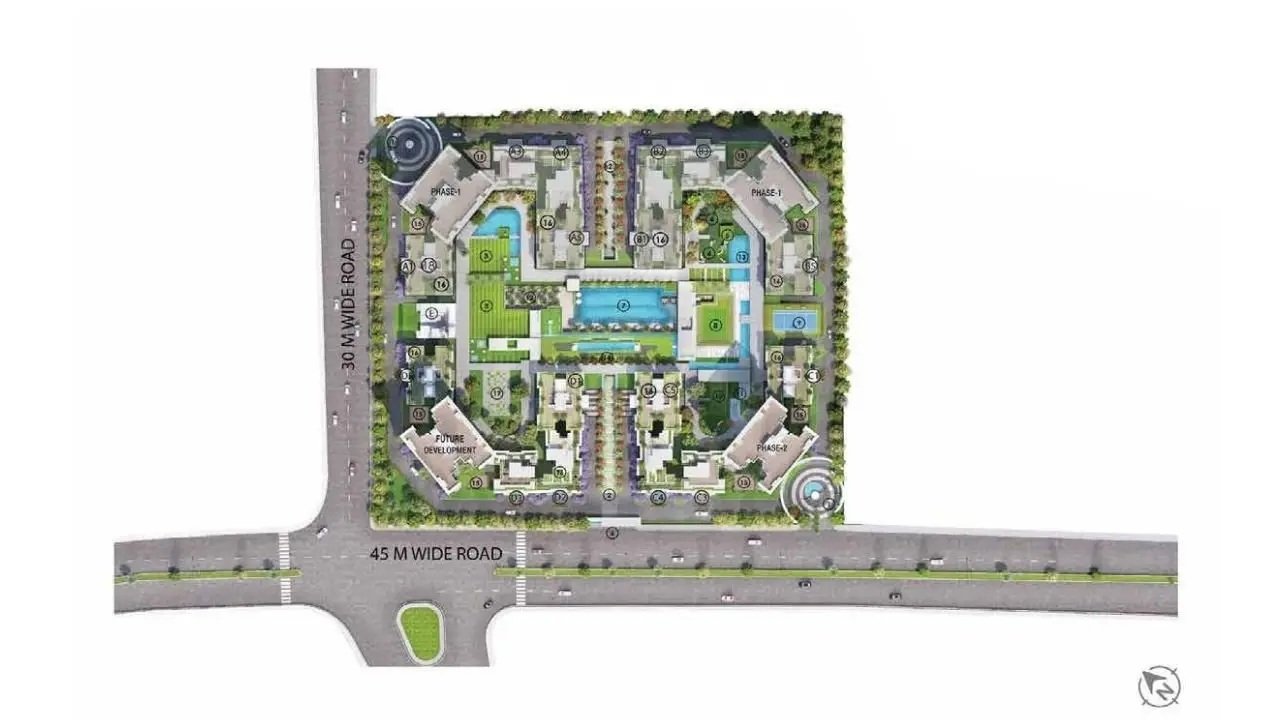 Godrej Palm Retreat Master Plan